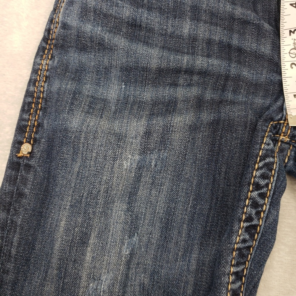 Silver Jeans Womens Kelli Boyfriend Relaxed Skinny Jeans Blue 26 (28) Low Rise - Picture 8 of 11